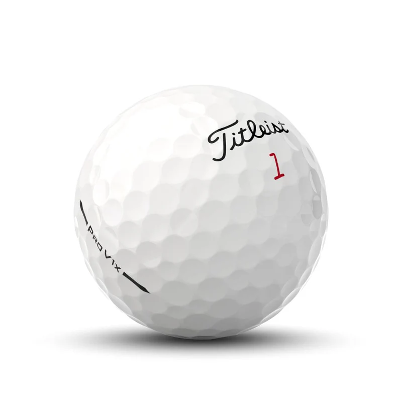 2025 Titleist Pro V1x Golf Balls White 1 Dozen (Pack of 12 Balls)