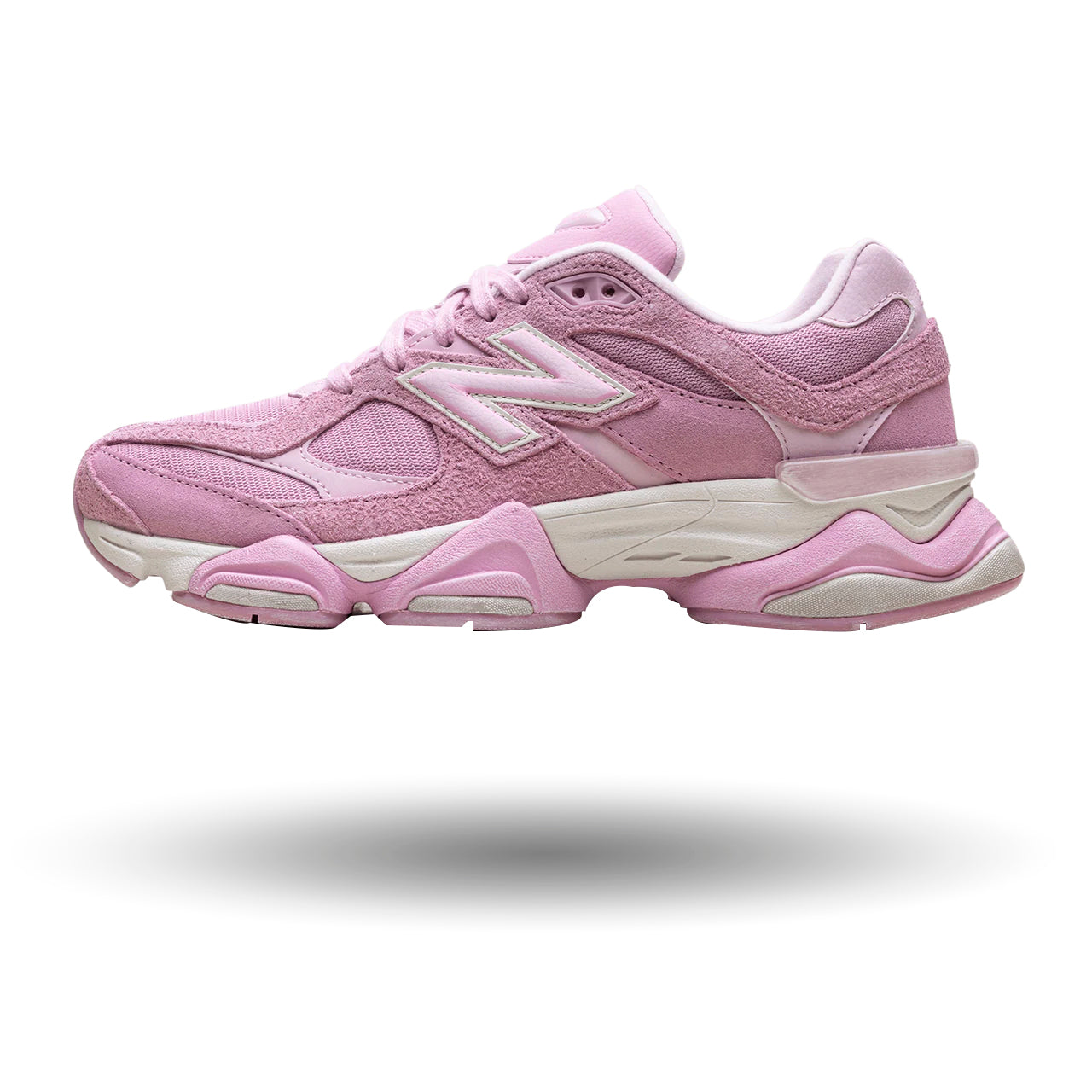 New Balance 9060 Women’s Chunky Retro Pink Mesh Trainers
