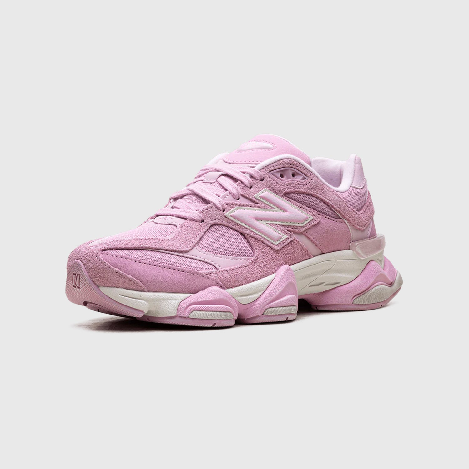 New Balance 9060 Women’s Chunky Retro Pink Mesh Trainers