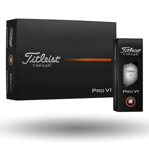 2025 Titleist Pro V1 Golf Balls White – 1 Dozen (Pack of 12 balls )